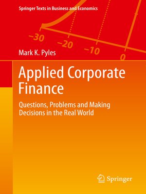 cover image of Applied Corporate Finance